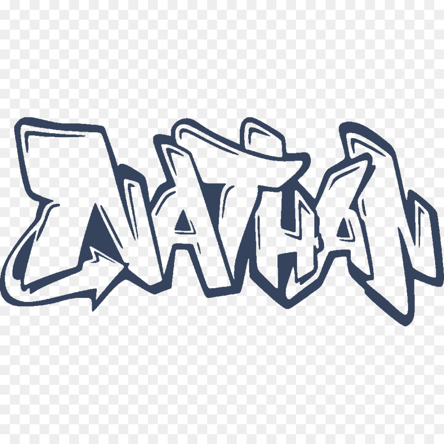 Detail Graffiti Kamar Hitam Putih Nama Nomer 20