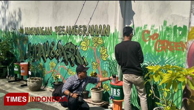 Graffiti Kampung Hijau - KibrisPDR