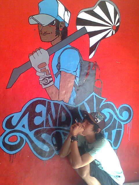 Detail Graffiti Kamtis Family Nomer 8