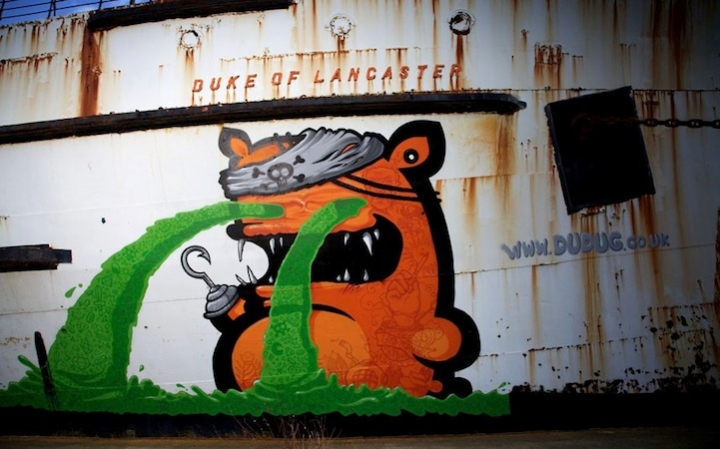 Detail Graffiti Kapal Nomer 4