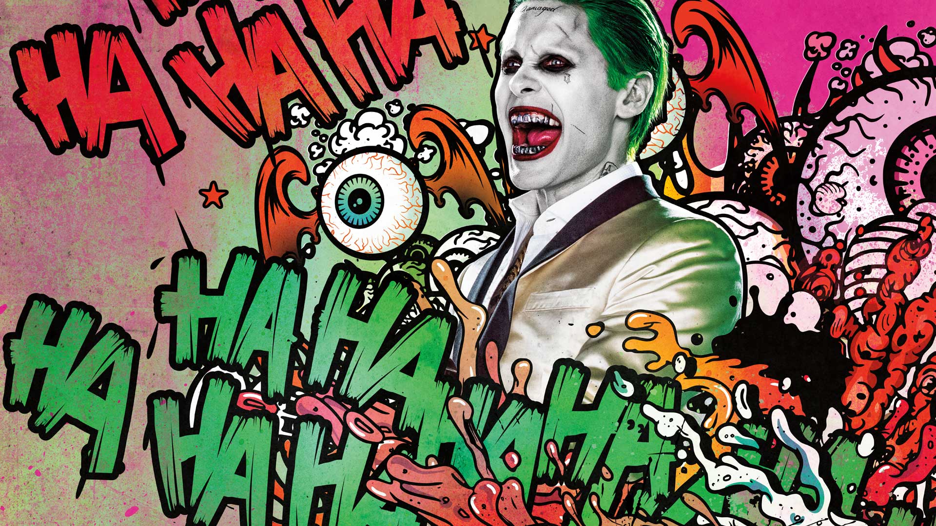 Detail Graffiti Karakter Joker Nomer 32