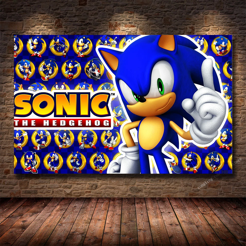 Detail Graffiti Kartun Sonic Nomer 5