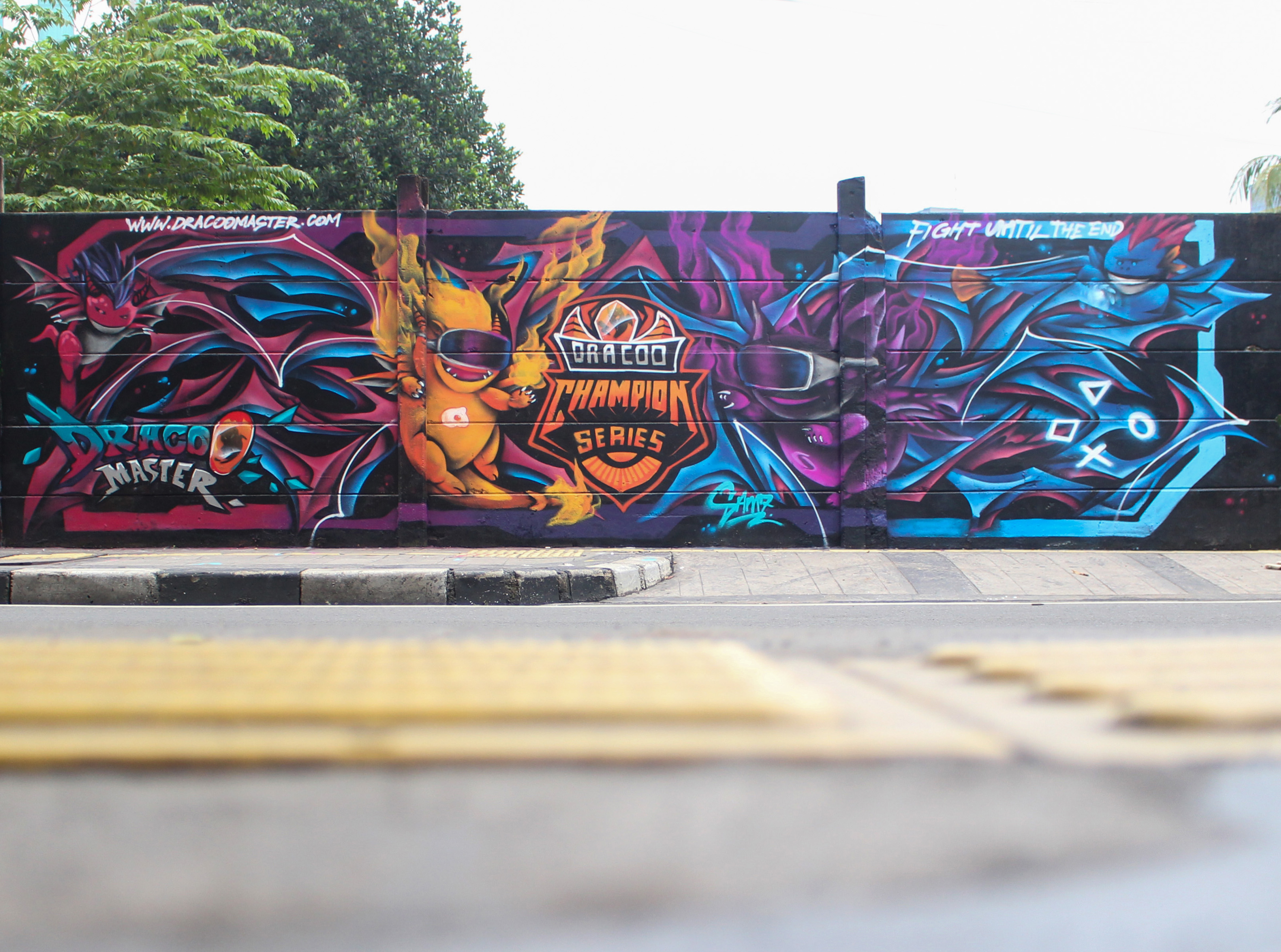 Detail Graffiti Karya Boris Nomer 17