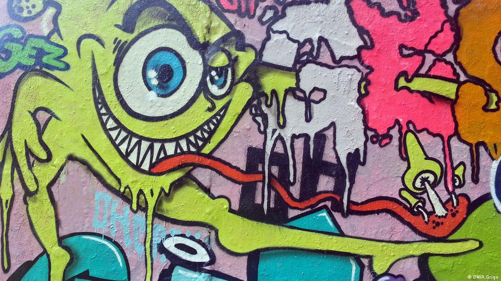Detail Graffiti Kata Semangat Nomer 40
