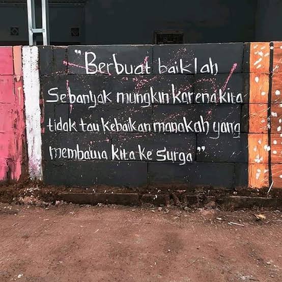 Detail Graffiti Kata Semangat Nomer 46