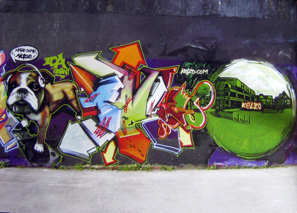 Detail Graffiti Kelzo Nomer 16