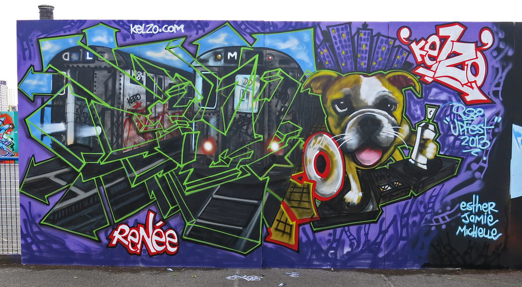 Detail Graffiti Kelzo Nomer 34