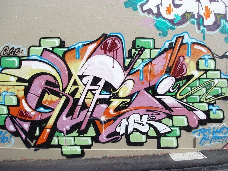 Detail Graffiti Keren 3d Nomer 14