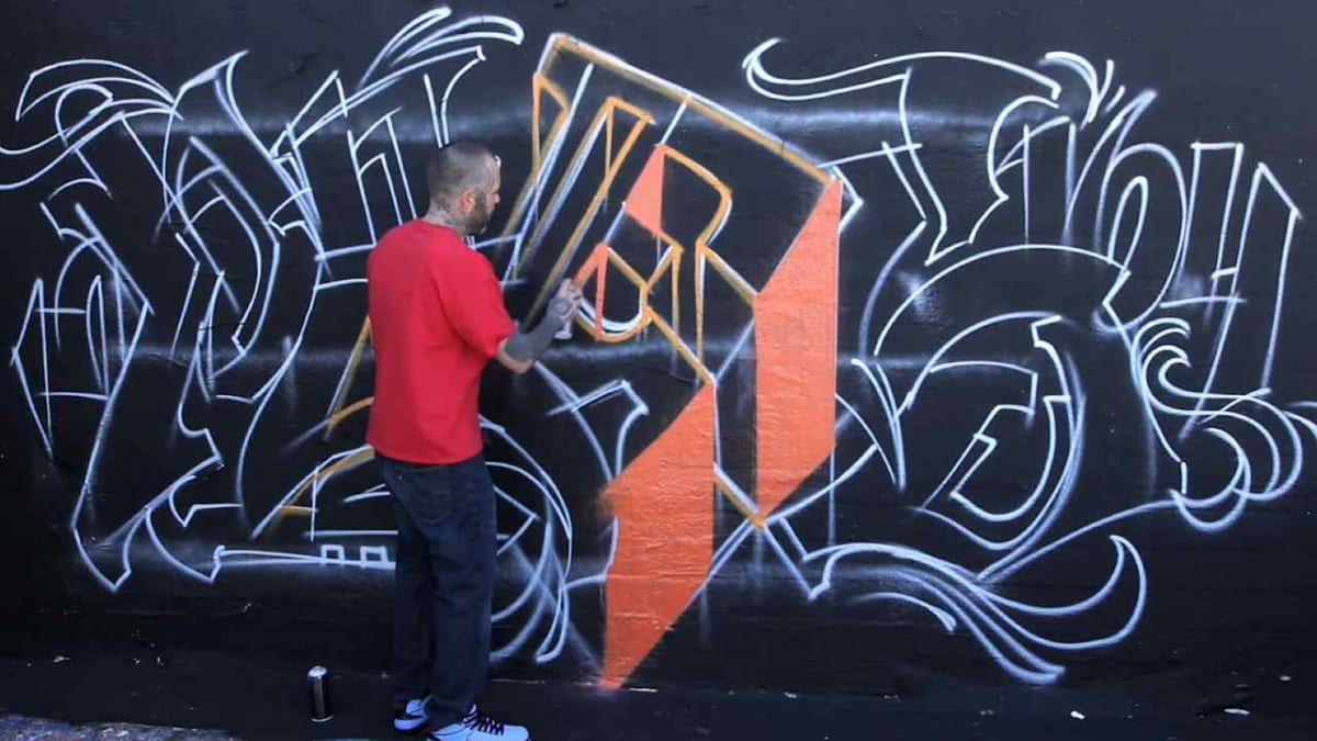 Detail Graffiti Keren 3d Nomer 43