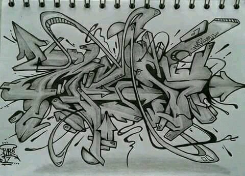 Detail Graffiti Keren Di Kertas Nomer 22