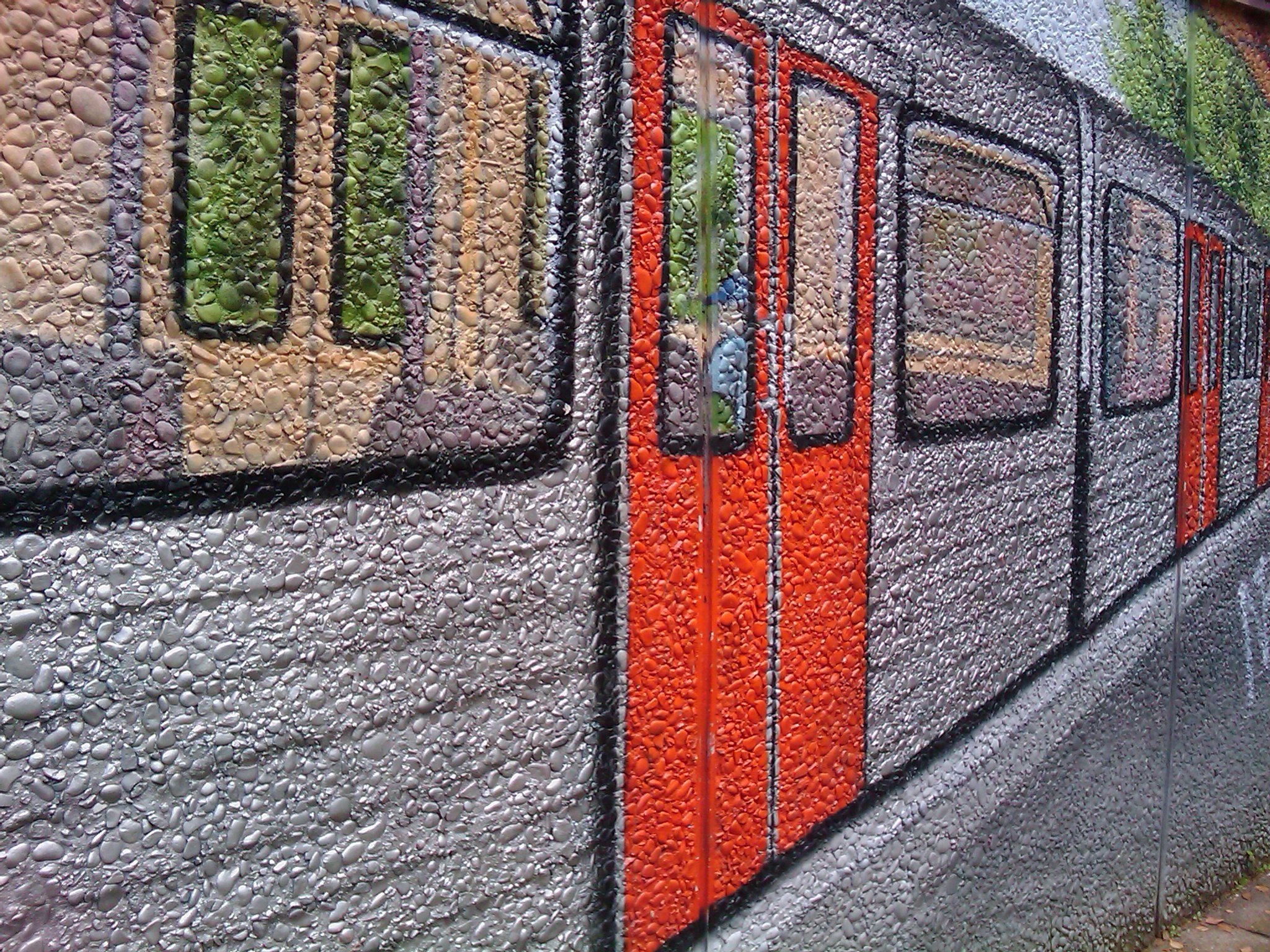 Detail Graffiti Kereta Api Nomer 7