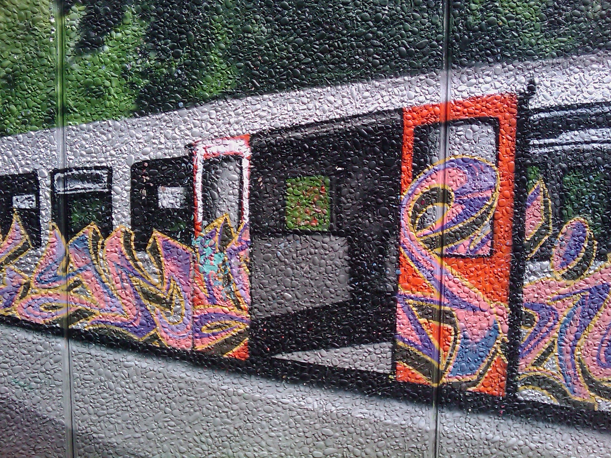 Detail Graffiti Kereta Api Nomer 10