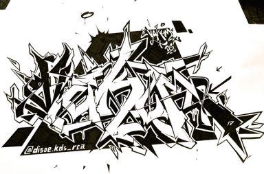 Detail Graffiti Kertas Keren Nomer 35