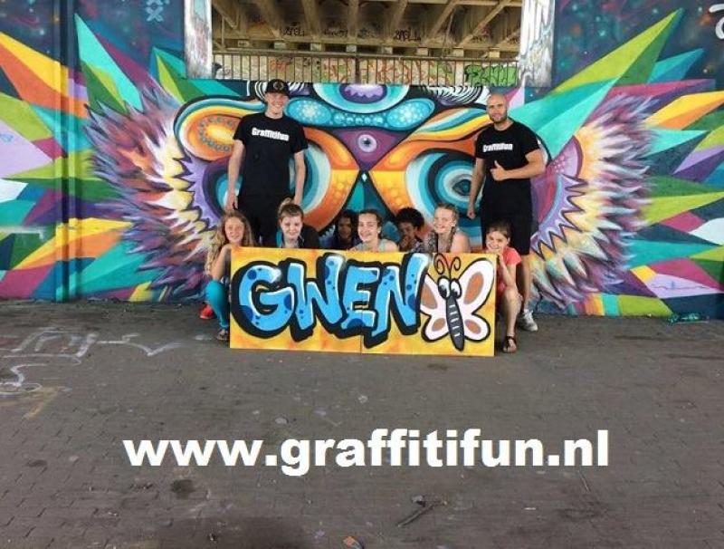 Detail Graffiti Kinderfeestje Tilburg Nomer 14