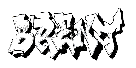 Detail Graffiti Kodiak 2 Nomer 30