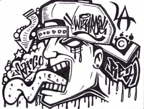 Detail Graffiti Kodiak 2 Nomer 45