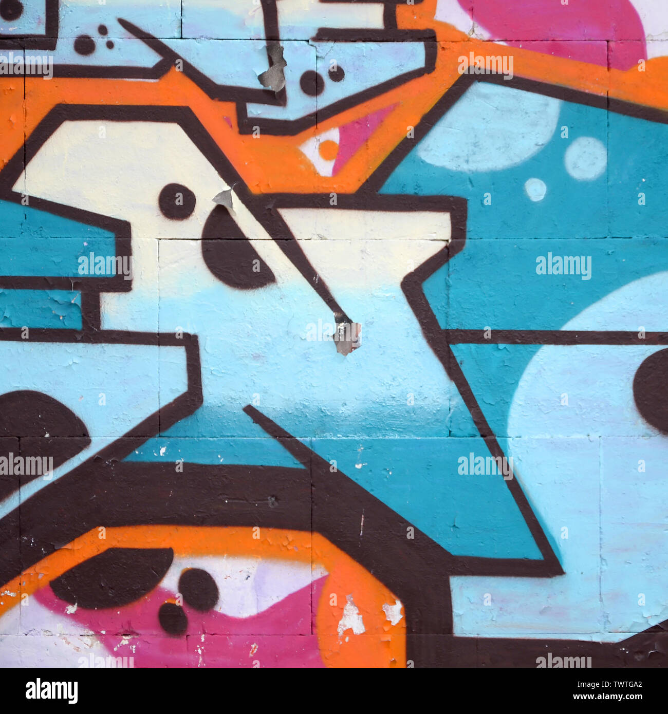 Detail Graffiti Kontemporer Art Nomer 27