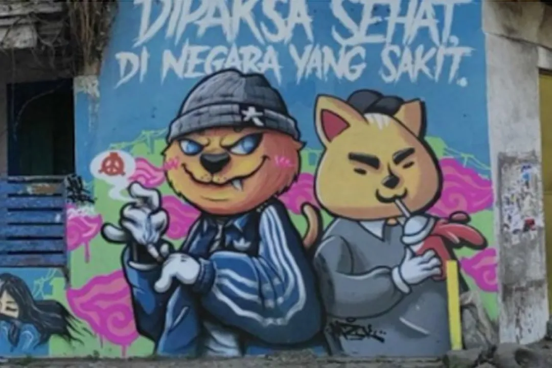 Detail Graffiti Koruptor Nomer 8