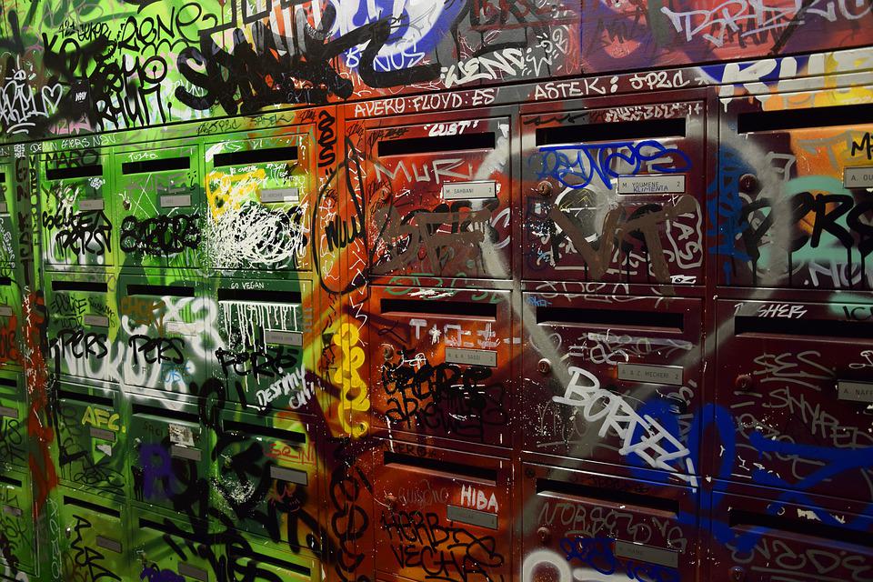Detail Graffiti Kotak Nomer 8