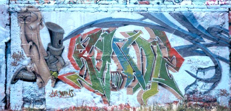 Detail Graffiti La Mania Nomer 4