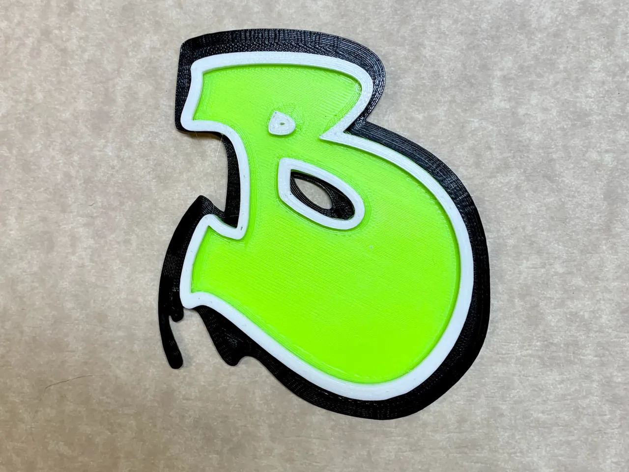 Detail Graffiti Letter B Nomer 25