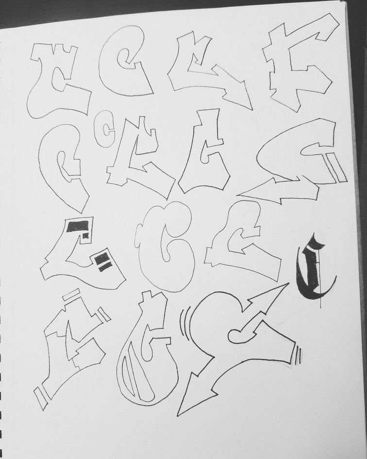 Detail Graffiti Letter C Nomer 50