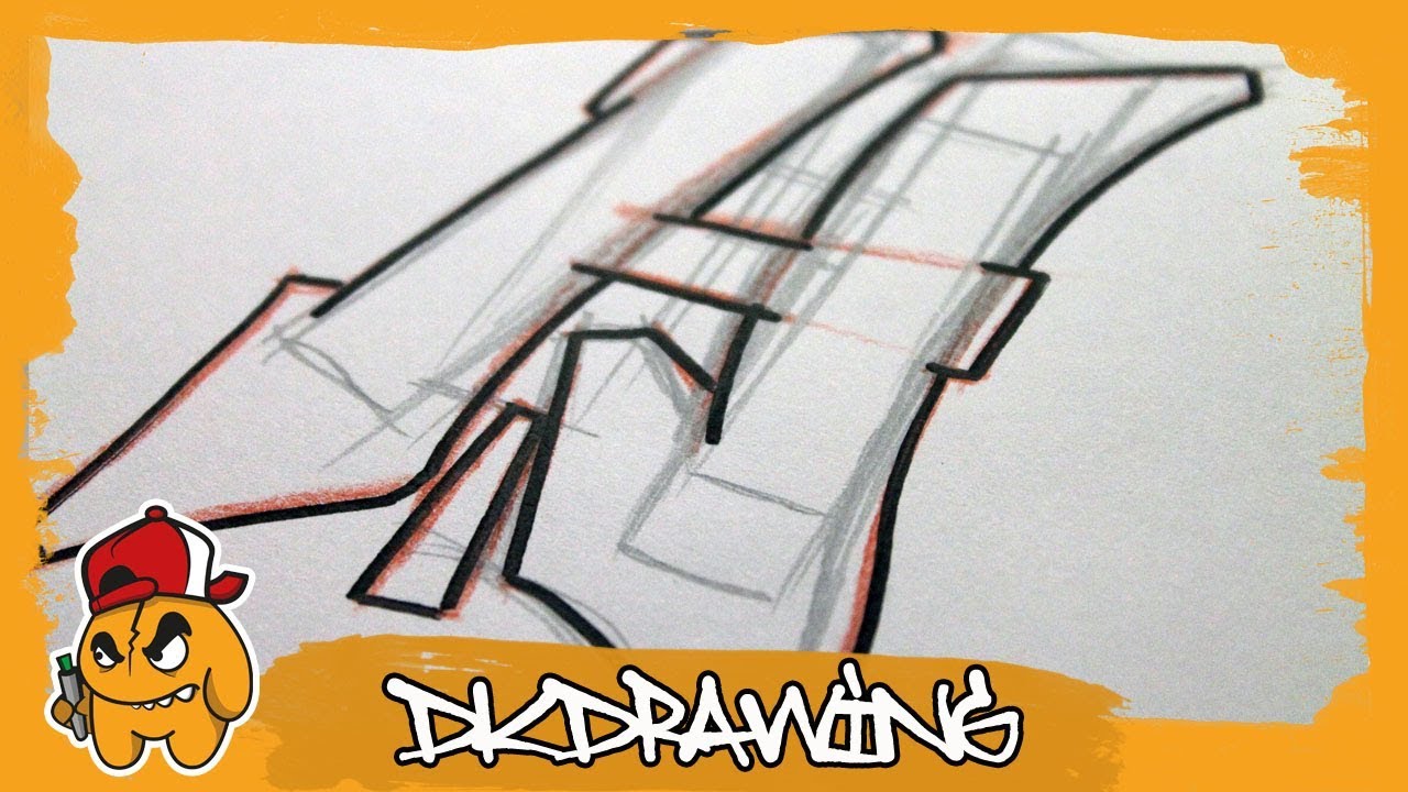 Detail Graffiti Letter H Wildstyle Nomer 26