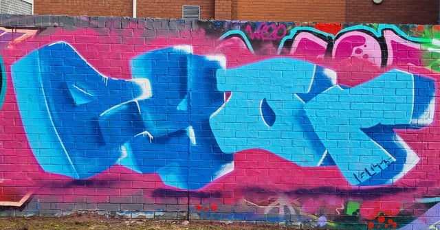 Detail Graffiti Letter Hard R 3d Nomer 30