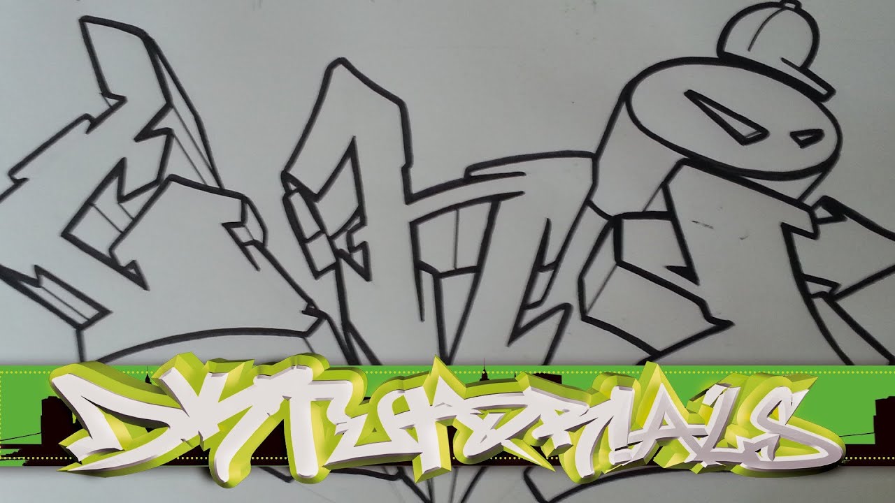 Detail Graffiti Letter I Nomer 53