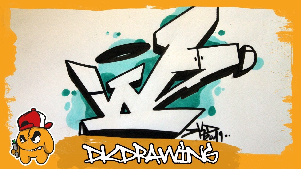 Detail Graffiti Letter N Nomer 30