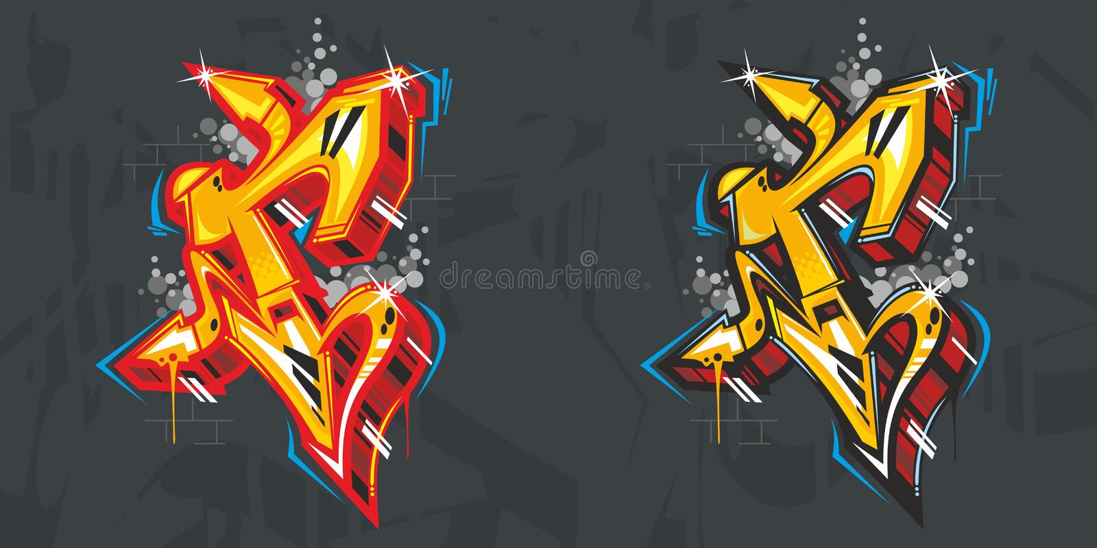 Detail Graffiti Letter R Wildstyle Nomer 32