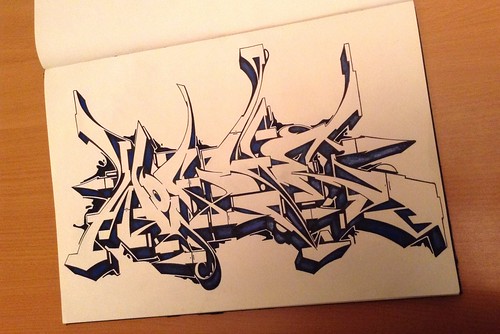 Detail Graffiti Letter S Wildstyle Causeturk Nomer 42