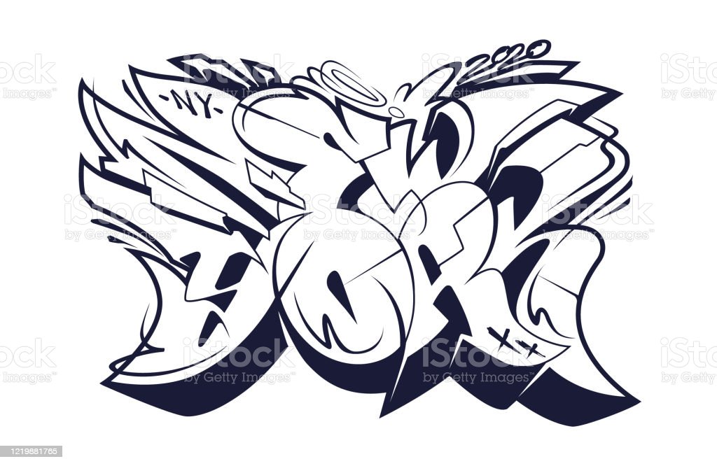 Detail Graffiti Letter Y Wildstyle Nomer 42
