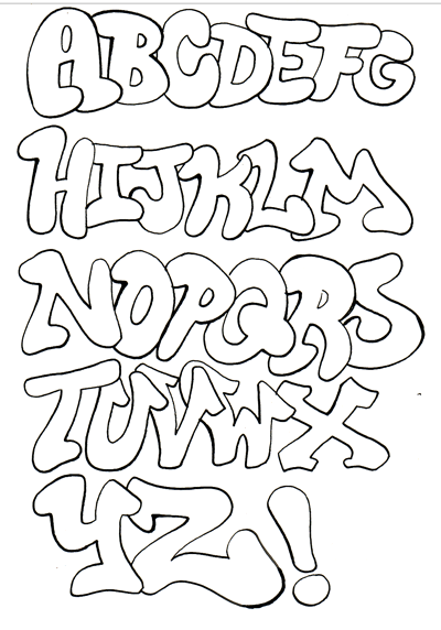 Download Graffiti Letters Az To Draw Nomer 22