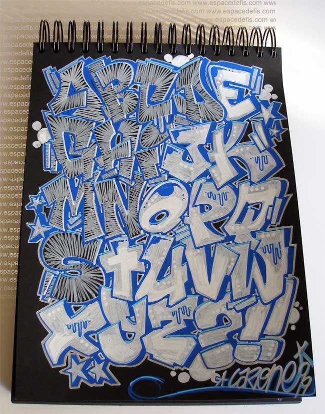 Detail Graffiti Letters Az To Draw Nomer 25