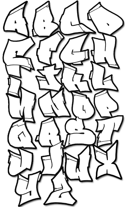 Detail Graffiti Letters Nomer 35