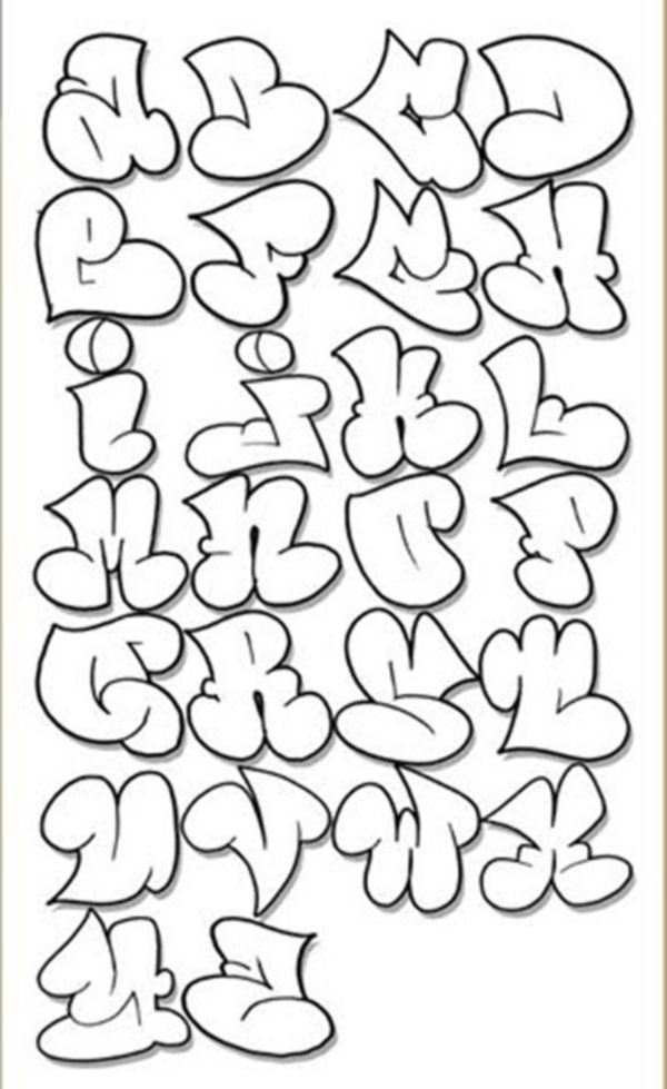 Detail Graffiti Letters Bubble Style Nomer 15