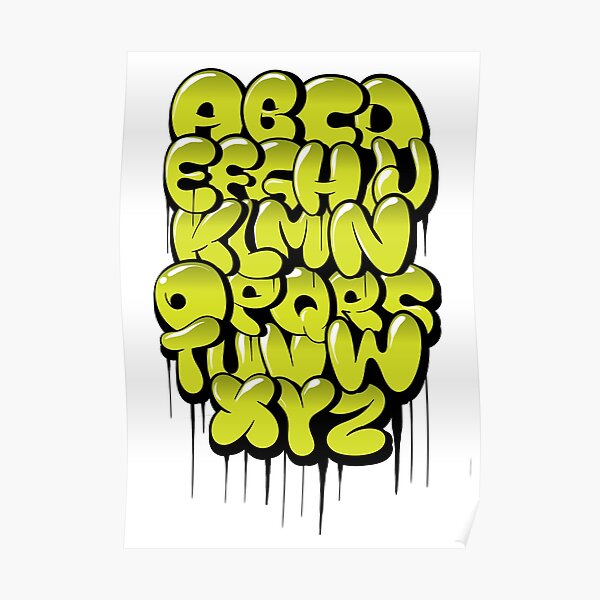 Detail Graffiti Letters Bubble Style Nomer 17