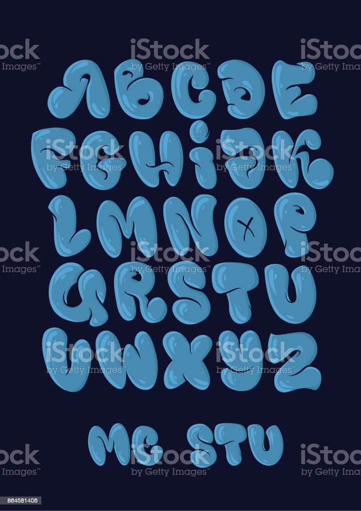 Detail Graffiti Letters Bubble Style Nomer 23