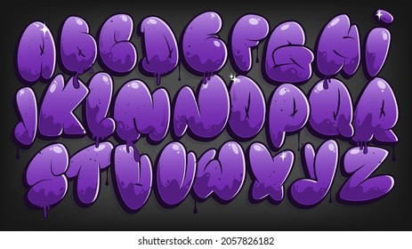 Detail Graffiti Letters Bubble Style Nomer 35