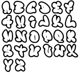 Detail Graffiti Letters Bubble Style Nomer 36