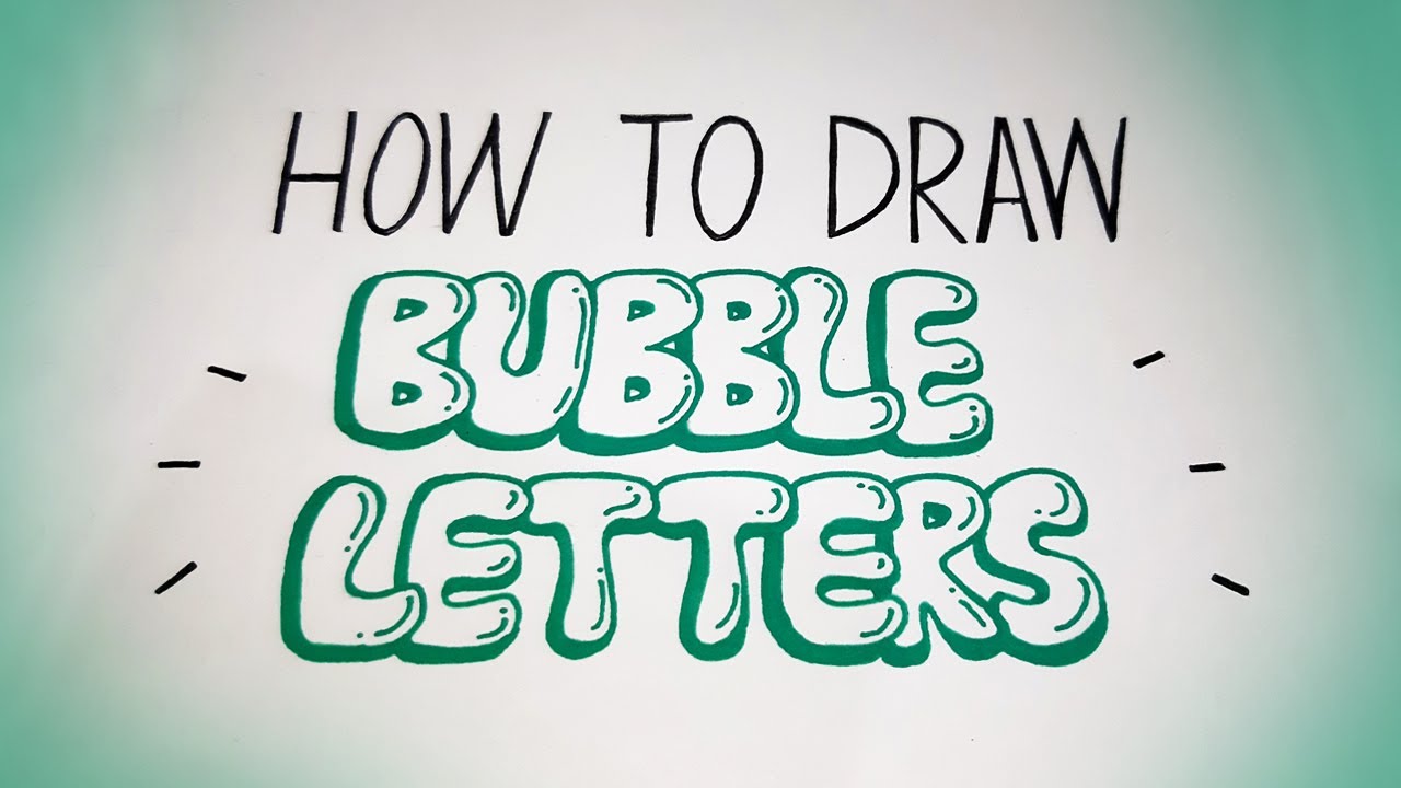 Detail Graffiti Letters Bubble Style Nomer 46