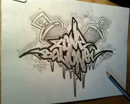 Detail Graffiti Letters How To Draw Graffiti Nomer 24