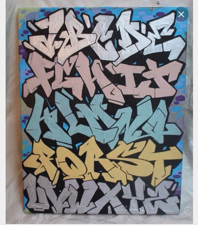 Detail Graffiti Letters Pinterest Nomer 2