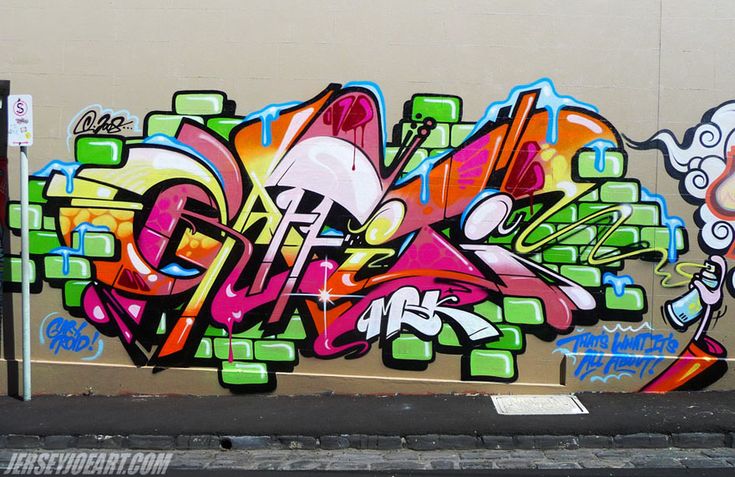 Detail Graffiti Letters Wall Nomer 23