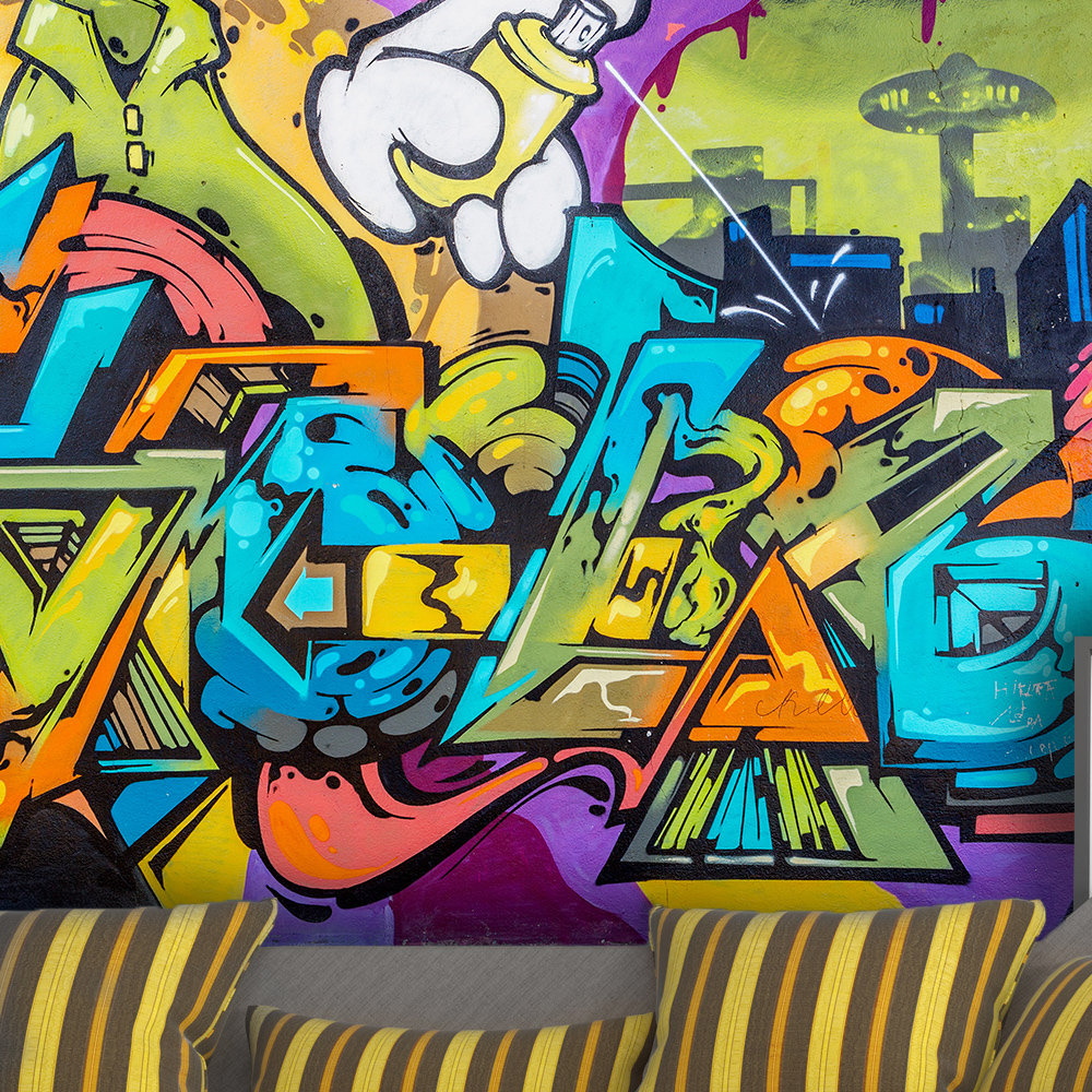 Detail Graffiti Letters Wall Nomer 51