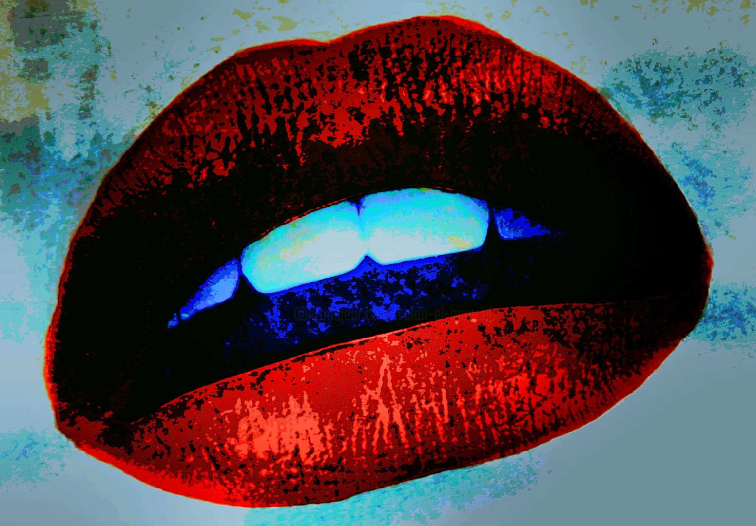 Detail Graffiti Lips Nomer 10