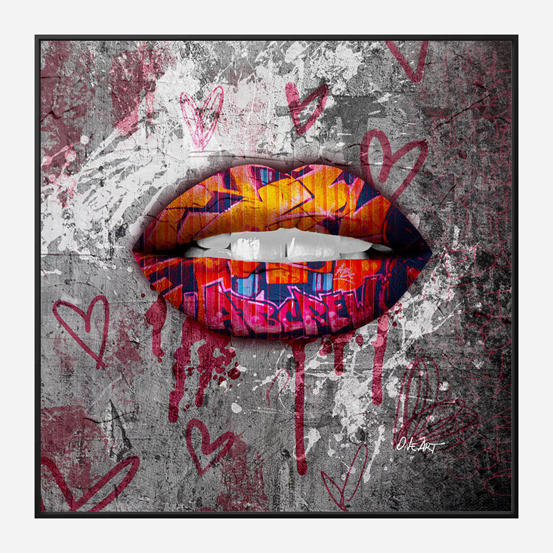 Detail Graffiti Lips Nomer 11
