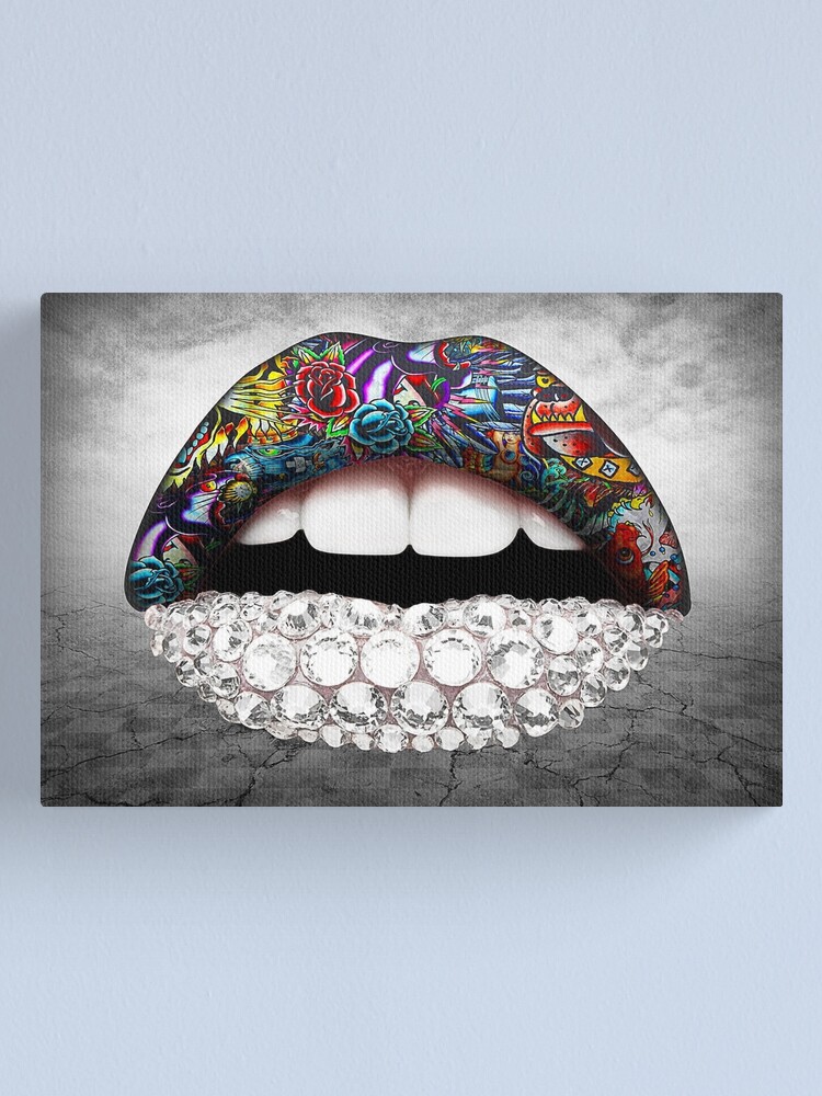 Detail Graffiti Lips Nomer 24