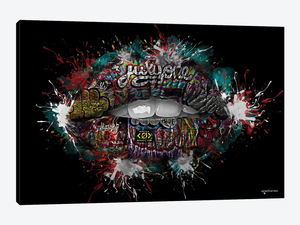 Detail Graffiti Lips Nomer 3